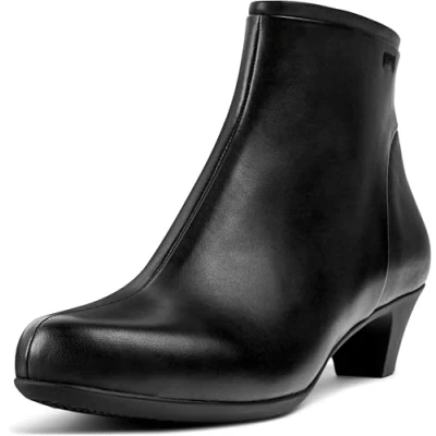 Image of Camper Helena BAJO Ankle boots, Women&#039;s, Size: 3.5, Schwarz Leather