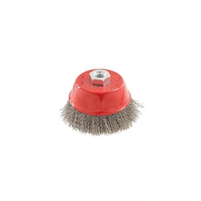 Image of Silverline Stainless Steel Crimp Cup 100mm