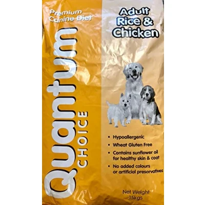 Image of Quantum Choice Chicken And Rice Dog Food 15Kg