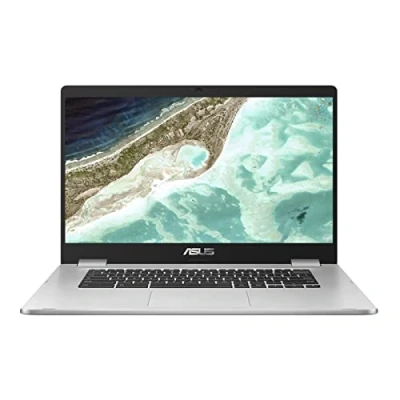 Image of Asus Chromebook C523NA 15.6&quot; FHD Laptop Intel Celeron N3350 4GB RAM 64 GB eMMC Chrome OS Silver RFB EJ0178 with 12 Month Warranty