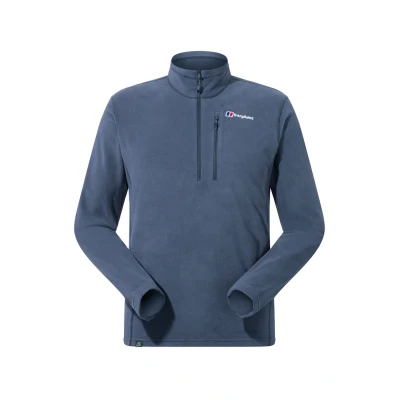 Image of Berghaus Men&#039;s Prism Micro Polartec Fleece Jacket, Added Warmth, Extra Comfortable, Grey, XL