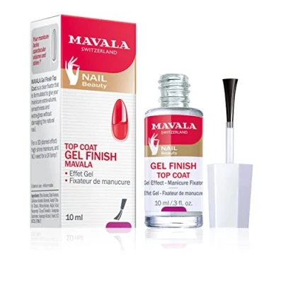 Image of Mavala Top Coat Gel Finish Nail Polish 10 ml