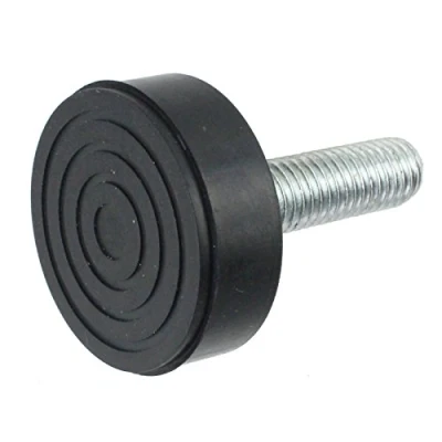 Image of SPARES2GO Universal Washing Machine Adjustable Screw in Foot (8mm Thread)