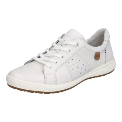 Image of Josef Seibel Women Low Tops Caren 01, Ladies Trainers,Width G (Regular),Removable Insole,Sports Shoe,Leisure,Low Shoe,White (Weiss),42 EU / 8 UK