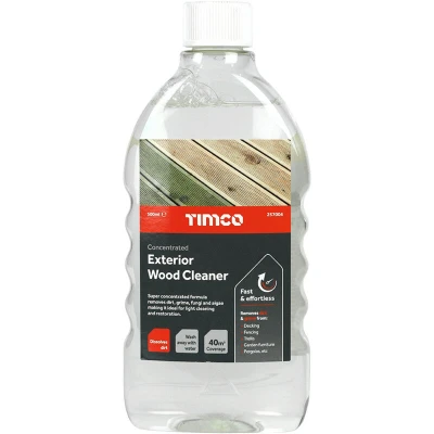 Image of 2x TIMCO Concentrated Exterior Wood Cleaner 257004