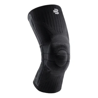 Image of Bauerfeind Sports Knee Support XS Black Optimal Compression for Running &amp; Injuries