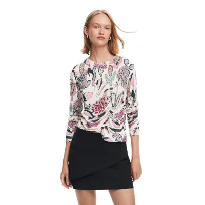 Image of Desigual Sweater White