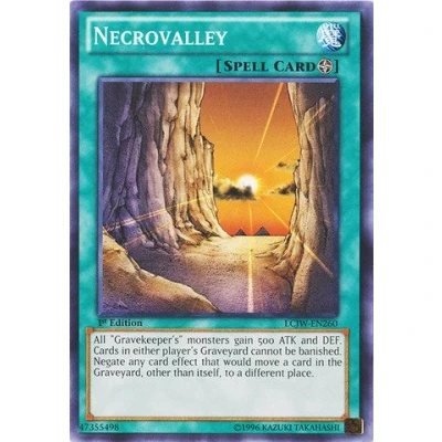 Image of Yu Gi Oh! Necrovalley (LCJW EN260) Legendary Collection 4: Joey&#039;s World 1st Edition Common