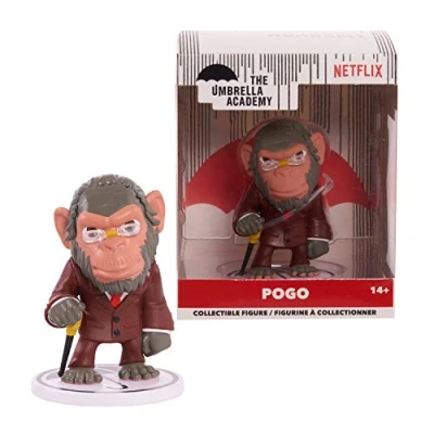 Image of The Umbrella Academy 58328 2.5 Stylized Collectible Figure Pogo, Multi color