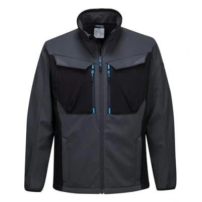 Image of Portwest WX3 Softshell Jacket (3L) Metal Grey Large