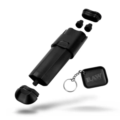 Image of RAW Double Shot 2 Cone Filler and Loader Stick Poker Included fits King Size Pre Rolled Cones