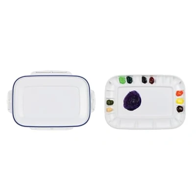 Image of Mijello Acrylic Oil Color Palette Artelier Airtight 330x230x30 MAP 3025