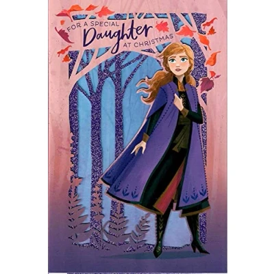 Image of Daughter Christmas Card Disney Frozen for Princess Anna Gift Kids Gifts