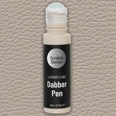 Image of Scratch Doctor Leather Repair Pen Self Seal Dye Recolour Scratches &amp; Marks on Car Seats Interior (Dakota Oyster)
