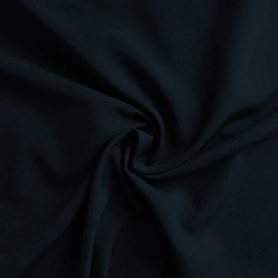 Image of NAVY BLUE Premium Bi Stretch Panama Dress Fabric for Draping, Backdrop, Clothing, Displays 59&quot; 150cm Wide Sold Per Metre