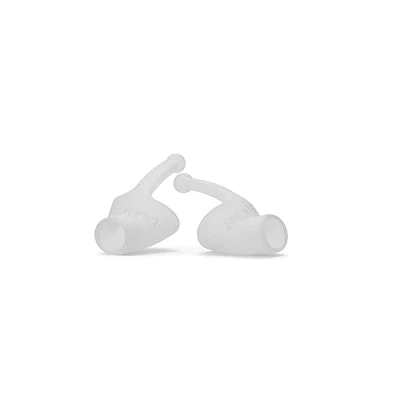 Image of Flare Calmer Mini Soft Ear Plugs Alternative Reduce Annoying Noises Without Blocking Sound Reusable Silicone Translucent