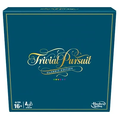Image of Hasbro C1940100 games, Trivial Pursuit question game German version