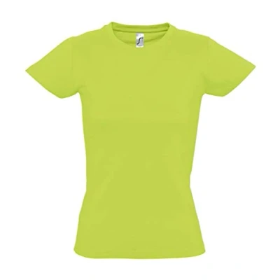 Image of SOL&#039;S Womens Imperial Heavy T Shirt Apple Green XL