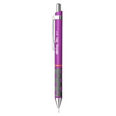 Image of Rotring Tikky Mechanical Pencil, HB, 0.7 mm, Purple