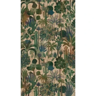 Image of Stories of Life Mural Desert Palms 398631