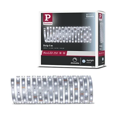 Image of Paulmann MaxLED 250 strip IP20 daylight 5 m