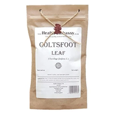 Image of Health Embassy Coltsfoot Leaf Tussilago farfara L 100g