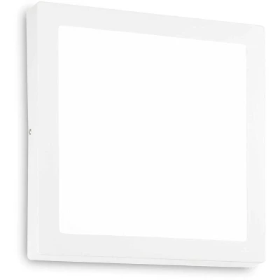 Image of Universal Integrated LED 40cm Square Semi Flush Light White 4300Lm 4000K