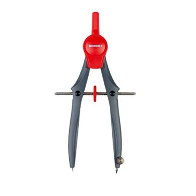 Image of Kores Compass Cirkos Plastic in Blister Maths, School Supplies, Back to Compass, Drawing Set of 1