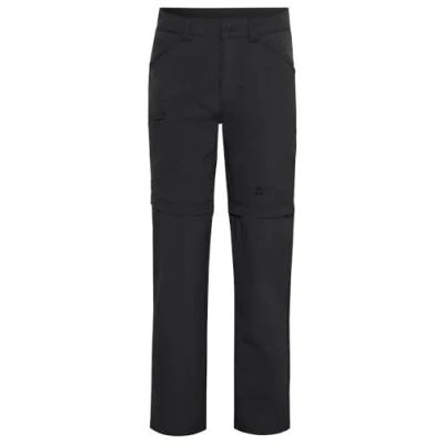 Image of Jack Wolfskin SAFARI ZIP OFF PANTS K, Unisex children Outdoor trousers, black, 128