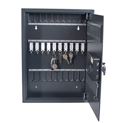 Image of Pavo Magnettag Cabinet 50 Keys, Metal, Dark Grey, Large