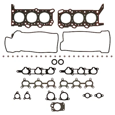 Image of 1110077850 Gasket Set, cylinder head AJUSA 52132900 with gasket, valve stem seals FIBERMAX SUZUKI: Vitara I Off Road