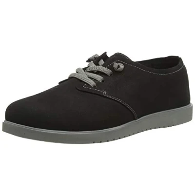 Image of Hush Puppies Women&#039;s Everyday Oxford Flat, Black, 7 UK