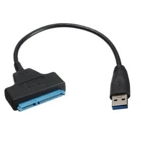 Image of Cablecc Super Speed 5Gbps USB 3.0 to SATA 22 Pin Adapter Cable for 2.5 Hard Disk Driver SSD