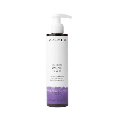 Image of Selective Professional On Care Scalp Rebalancing shampoo 200ml per cute con eccesso di seb