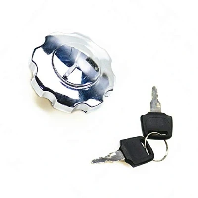 Image of Motorcycle Fuel Gas Tank Cap Lock Switch for Retro Vintage Honda CG125 Cafe Racer Old School Bobber Chopper Custom