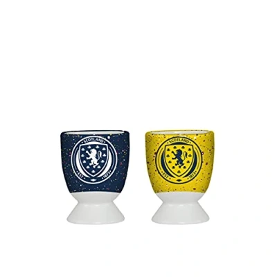 Image of FOCO World Cup Euros Football Scotland Fan Paint Splatter Egg Holders