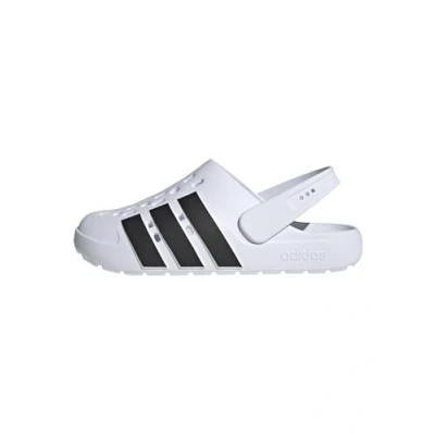 Image of adidas Unisex Adilette Clog Flip Flop, FTWR White/core Black/FTWR White, 4 UK