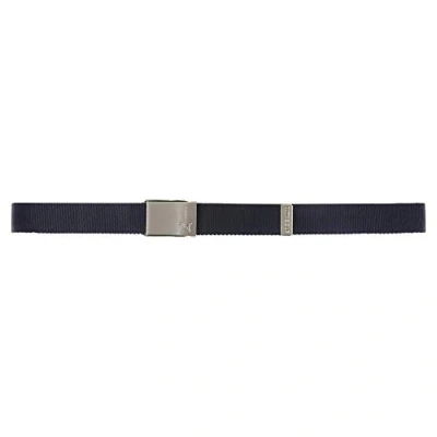 Image of PUMA Reversible Web Belt Navy Blazer One Size