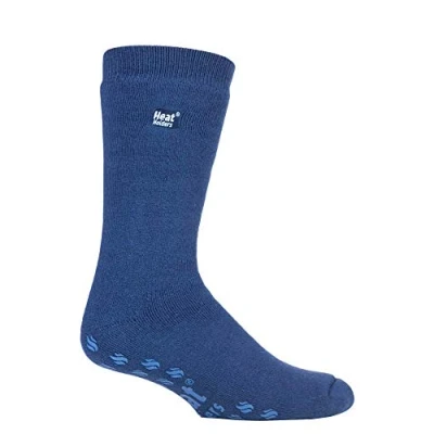 Image of HEAT HOLDERS IOMI DUAL LAYER RAYNAUD THERMAL WARM 3.1 Tog SLIPPER SOCKS Available in 2 sizes (Deep Blue, 6 11 UK 39 45 EUR)