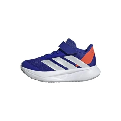 Image of adidas Duramo SL2 Hook and Loop Shoes Kids Running, Lucid Blue/Zero met./Impact Orange, 13.5 UK Child