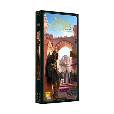 Image of Repos Production, 7 Wonders 2nd Edition: Cities Expansion, Board Game, Ages 10+, 3 to Players, 30 Minutes Playing Time