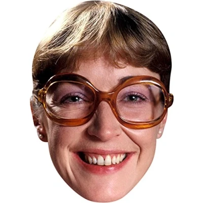 Image of FoxyPrinting Anne Kirkbride Celebrity Party Cardboard Face Mask Fancy Dress