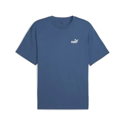 Image of ESS Relaxed Small No. 1 Logo Tee Dark Indigo