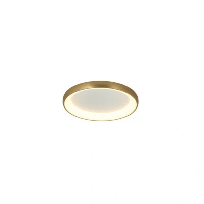 Image of Kampos LED Ceiling Light 30W 3000K Aluminium Brushed Gold Matt