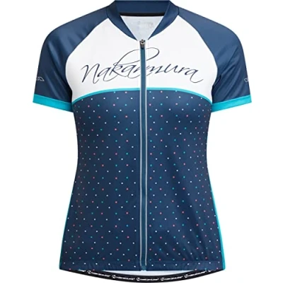 Image of Nakamura Eredita T Shirt Navy/Blue Aqua 40