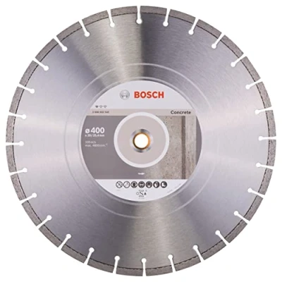 Image of Bosch Professional 1x Diamond Cutting Disc Standard for Concrete (for Concrete, Cellular Ø 400 x 20/25,40 3,2 10 mm, Accessories Table Saws, Petrol Saws)