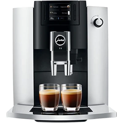 Image of Jura 15342 E6 Coffee Machine Platinum/Black