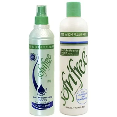 Image of Sofn&#039;Free Curl Moisturizing Spray 350 ml + Activator Lotion 350ml Set Of 2