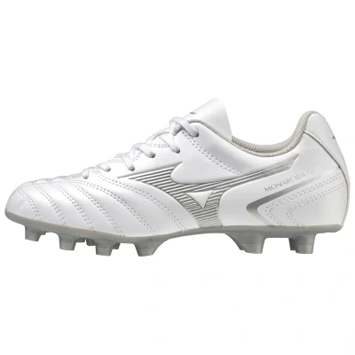 Image of Mizuno MONARCIDA NEO II SELECT Jr Football Shoes White/Hologram Junior Size 32.5