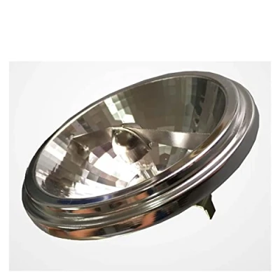 Image of MZUHI YFlifangting AR111 G53 12V 50W 75W Halogen Lamp Bulb Aluminum Warm White (Size : White, Color 75W)